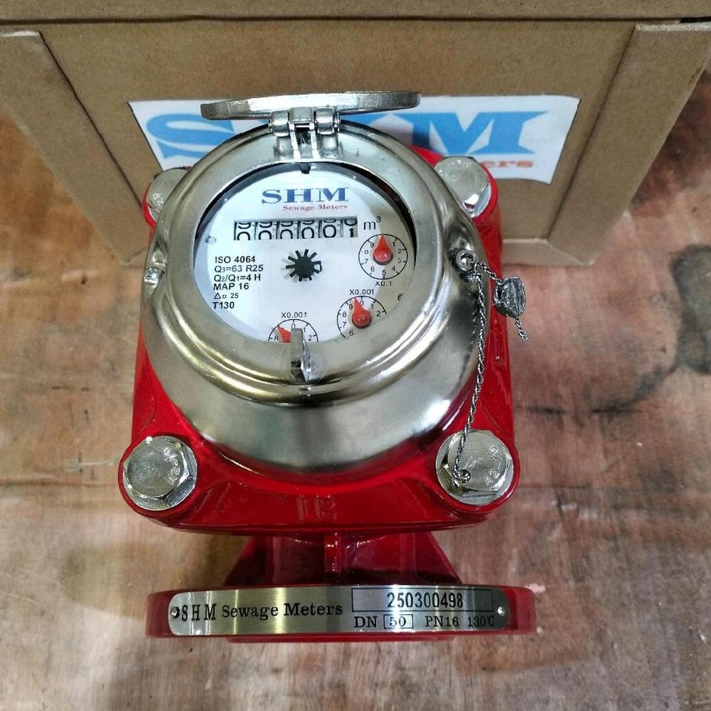 Flow Meter SHM / Water Meter SHM 2 inch Limbah dn 50mm