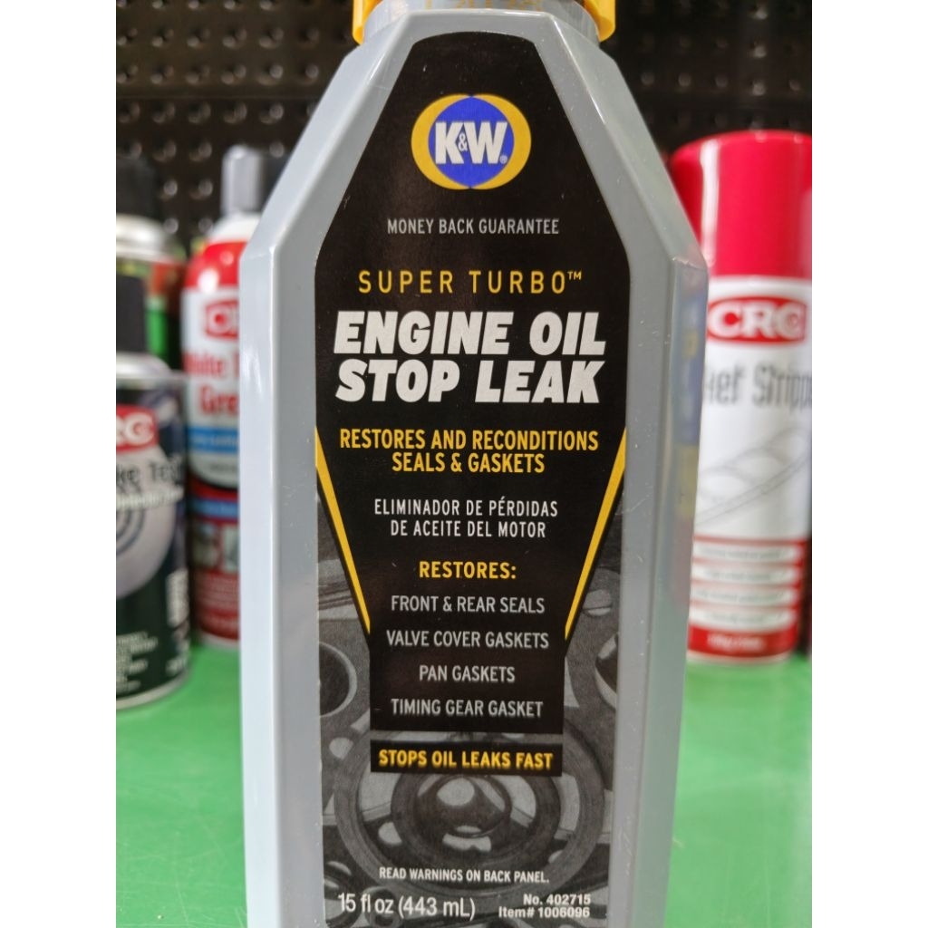 ENGINE OIL STOP LEAK (15OZ) CRC