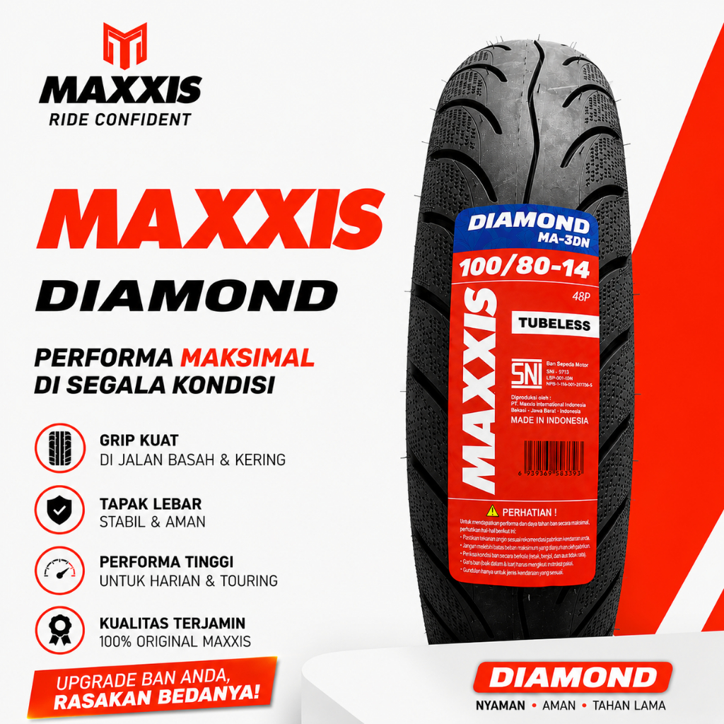 MAXXIS DIAMOND 100/80-14