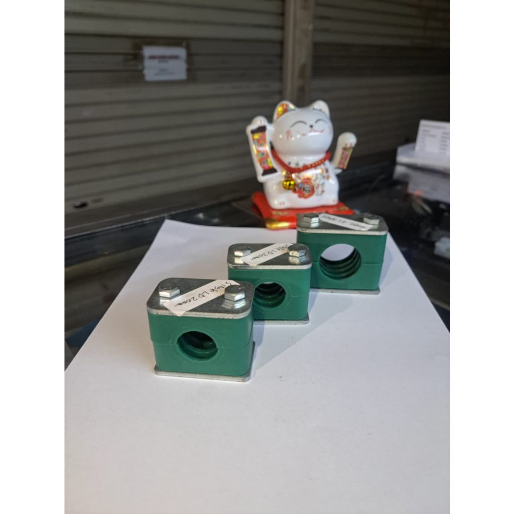 clamp pipa LD 6mm equivalent stauff klem pipa hijau buat pipa clam pipa 6mm