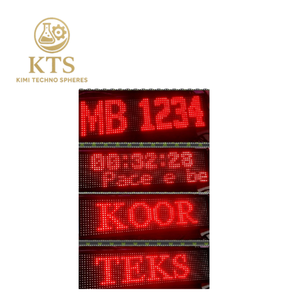Display GEREJA 4 digit LED Angka ( 2 display 1 kontrol Wireles ) - Kabel 50M