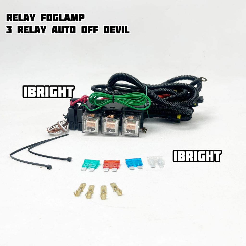 Relay Set Foglamp 2 Relay Dan  3 Relay