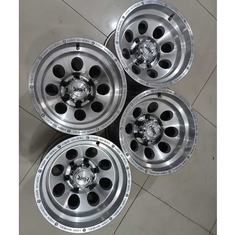 VELG BEKAS SECOND RING 15 LEBAR 10 DUFFY HSR R15X10 6X139 ET-44