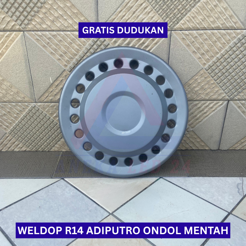 (1 BIJI) WELDOP WILDOP WHEELDOP DOP ADIPUTRO ONDOL BOLONG RING 13 RING 14 WELDOP ONDOL BONUS PANGKON