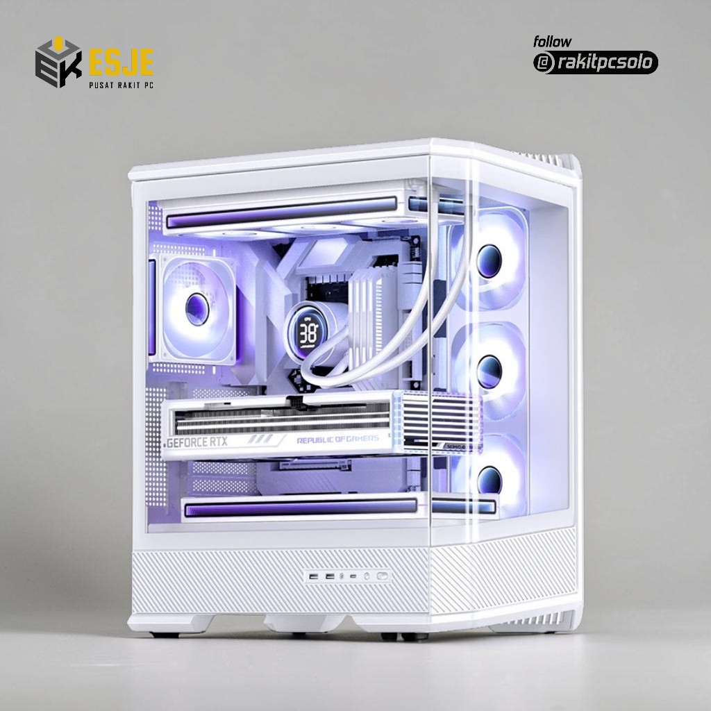JONSBO D400 (ATX PC Case) - White