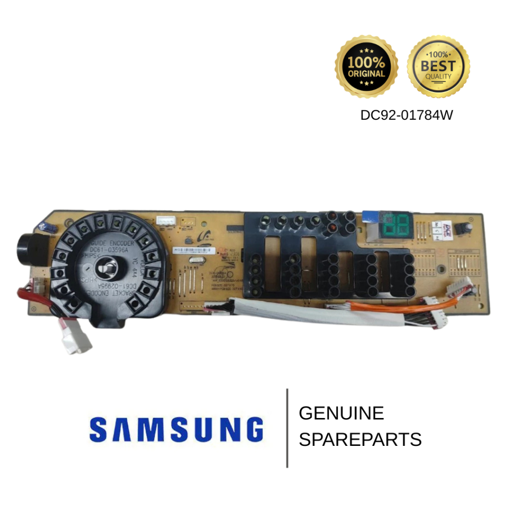 PCB MODUL DISPLAY MESIN CUCI SAMSUNG WW65J3283LW ORIGINAL DC92-01784W