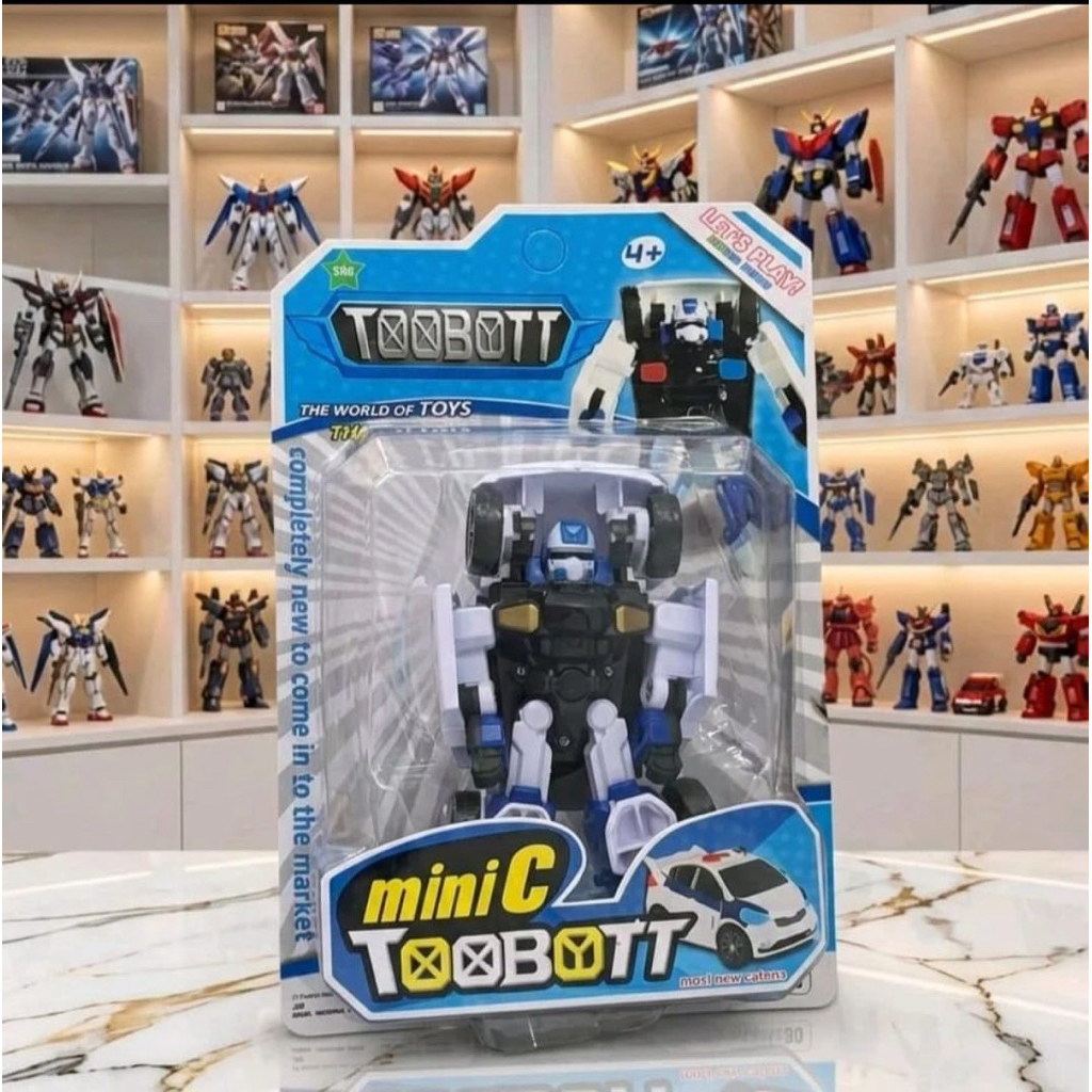 MAINAN ROBOT TOOBOTT & TOOBOTT 2 DEFORMATION – ROBOT TRANSFROMASI KEREN 2-IN-1