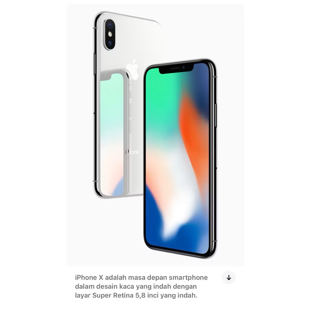 Iphone x second Ibox