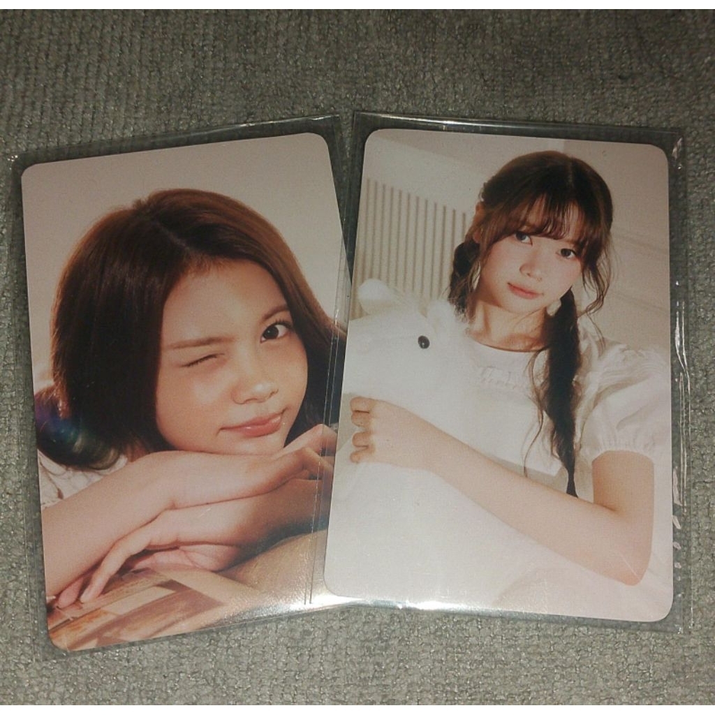 photocard hearts2hearts h2h official hide and seek carmen yeon