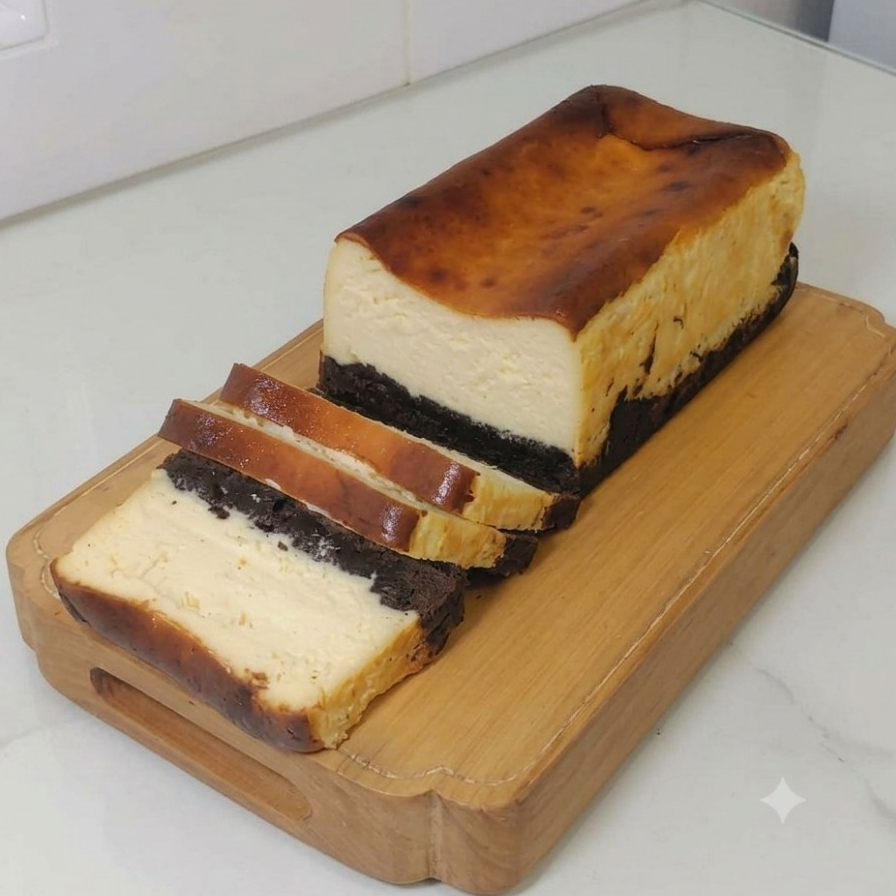 Basque brunt cheese cake 10x20 cake viran chese cake cake kotak cheese cake cake viral cake lembut c