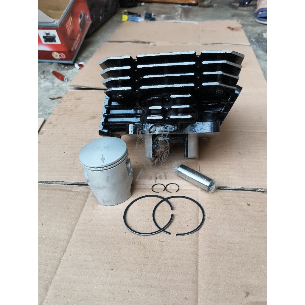 blok deksel boring buring RX king Y1 set tinggal pasang
