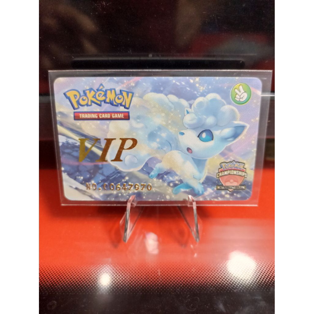 Kartu Pokemon Alolan Vulpix VIP