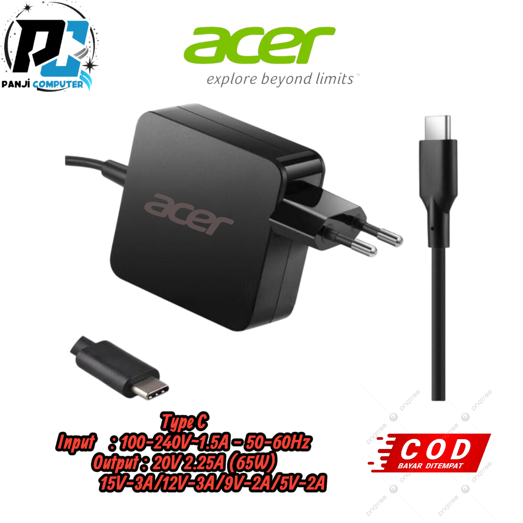 CHARGER LAPTOP  Acer Chromebook C721 C732 C733 C771