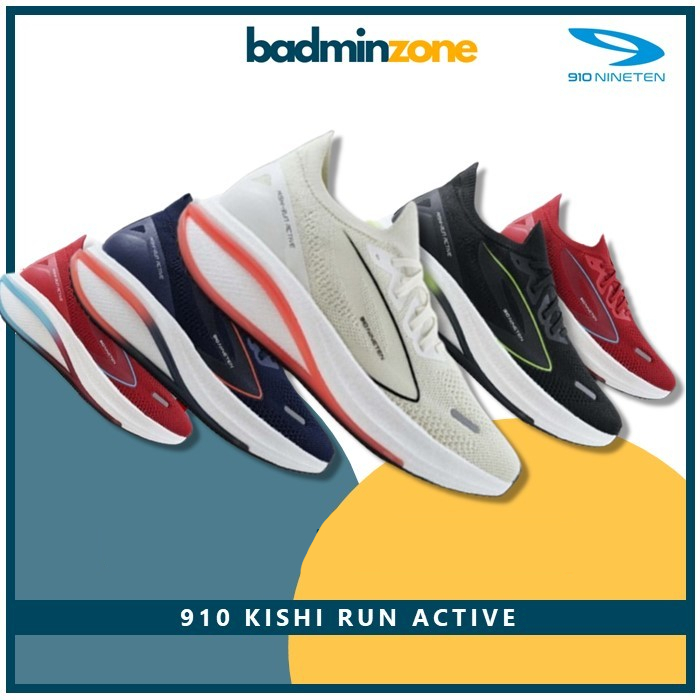 Sepatu Running 910 Kishi Run Active Original Sepatu Olahraga Lari Pria Wanita 910 Original