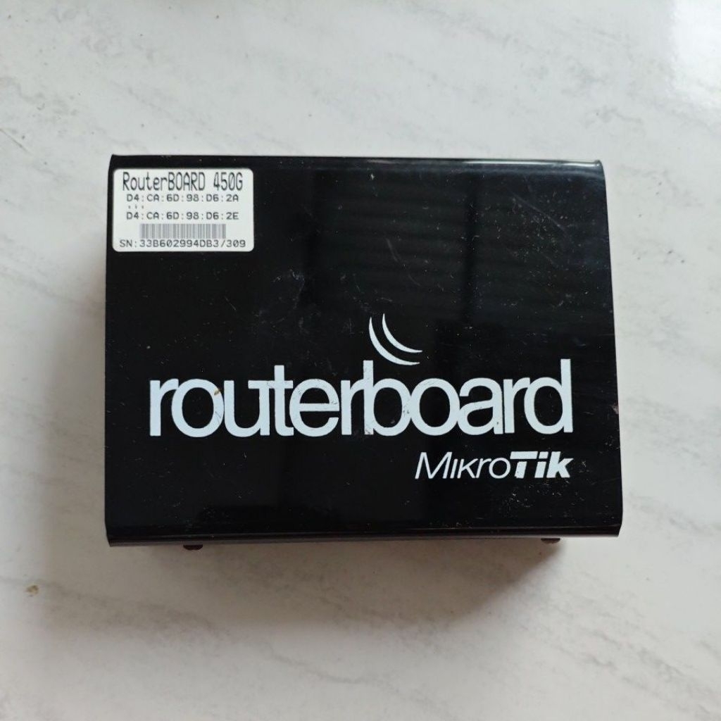 Mikrotik RB450G BB 0.0% Second Unit Adaptor