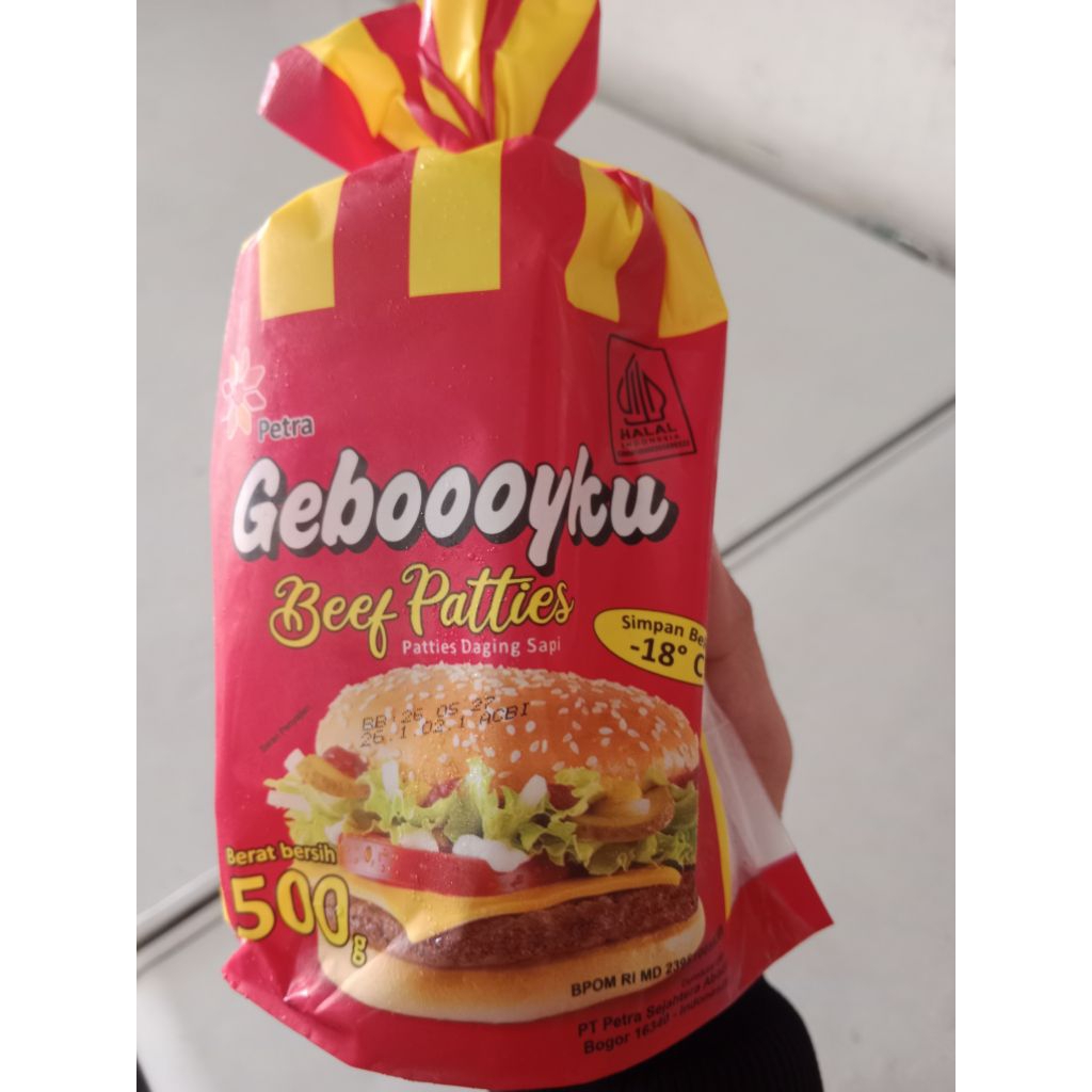 Beef patties Geboooyku