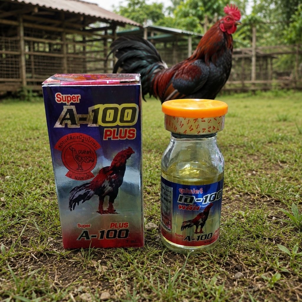 Super A100 Plus Obat Lumpuh Ayam Turun Urat Hologram Ori