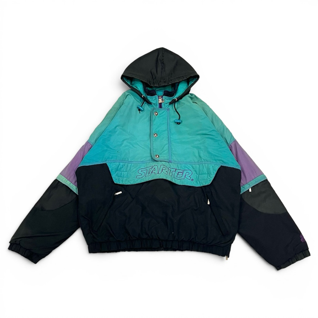 Jacket Cagoule STARTER Colour block Vintage vtg