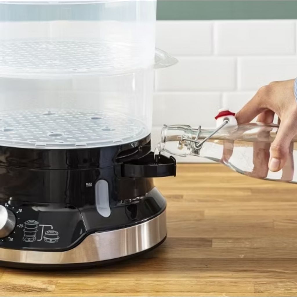 Tefal Steamer 3susun / Tefal Food Steamer Ultra Compact VC204810 Pengukus Kukusan 3Susun / Tefal Pen