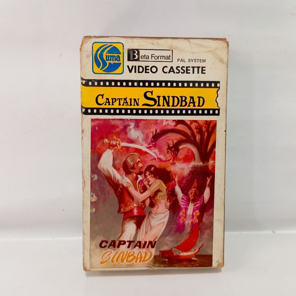 Kaset Betamax Captain Sinbad