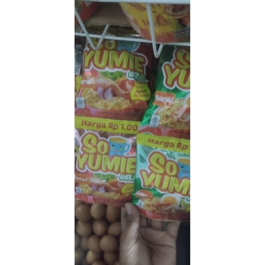 Mi so yummy barbagai rasa 1 renteng 10 pcs