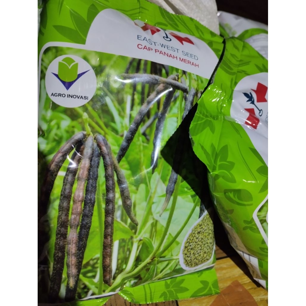 Benih kacang hijau CAP PANAH MERAH evania