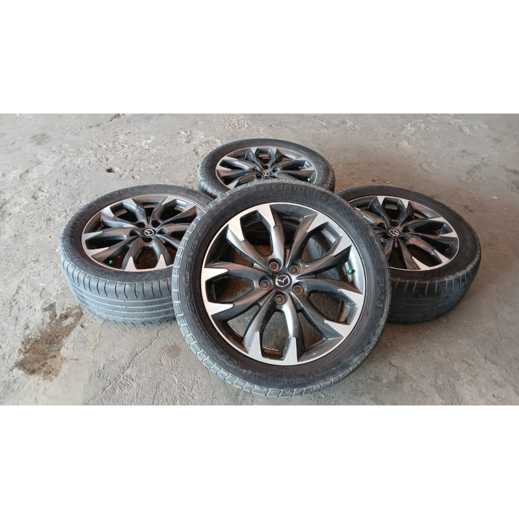 VELG BEKAS ORIGINAL STD MAZDA R19 H5X114,3 BAN 255 45 R19