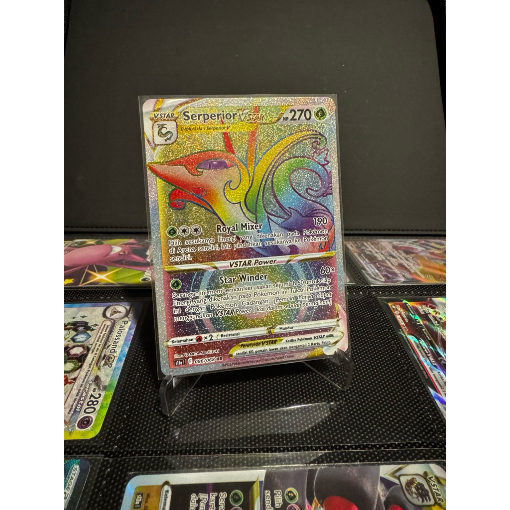 SERPERIOR VSTAR S11a 086/068 HR POKEMON TCG INDONESIA