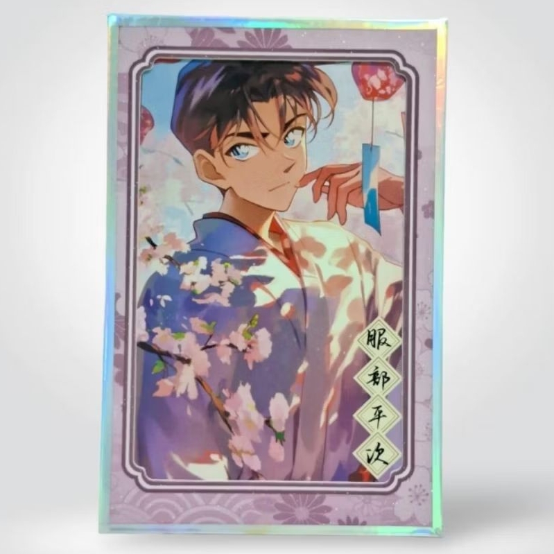 Kartu CCG Ukuran A6 Detective Conan Heiji Hattori