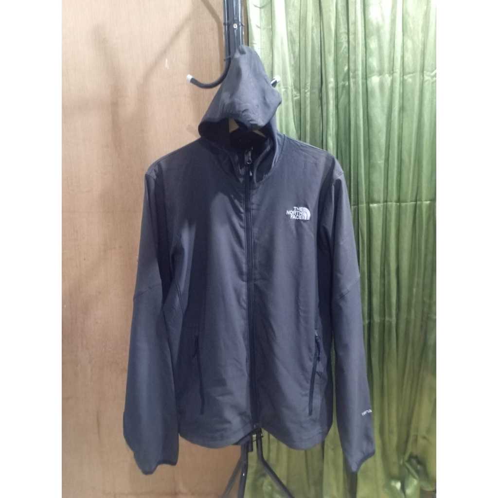 TNF-Jaket Hoodie Brand TNF APEX Series Unisex Warna Abu