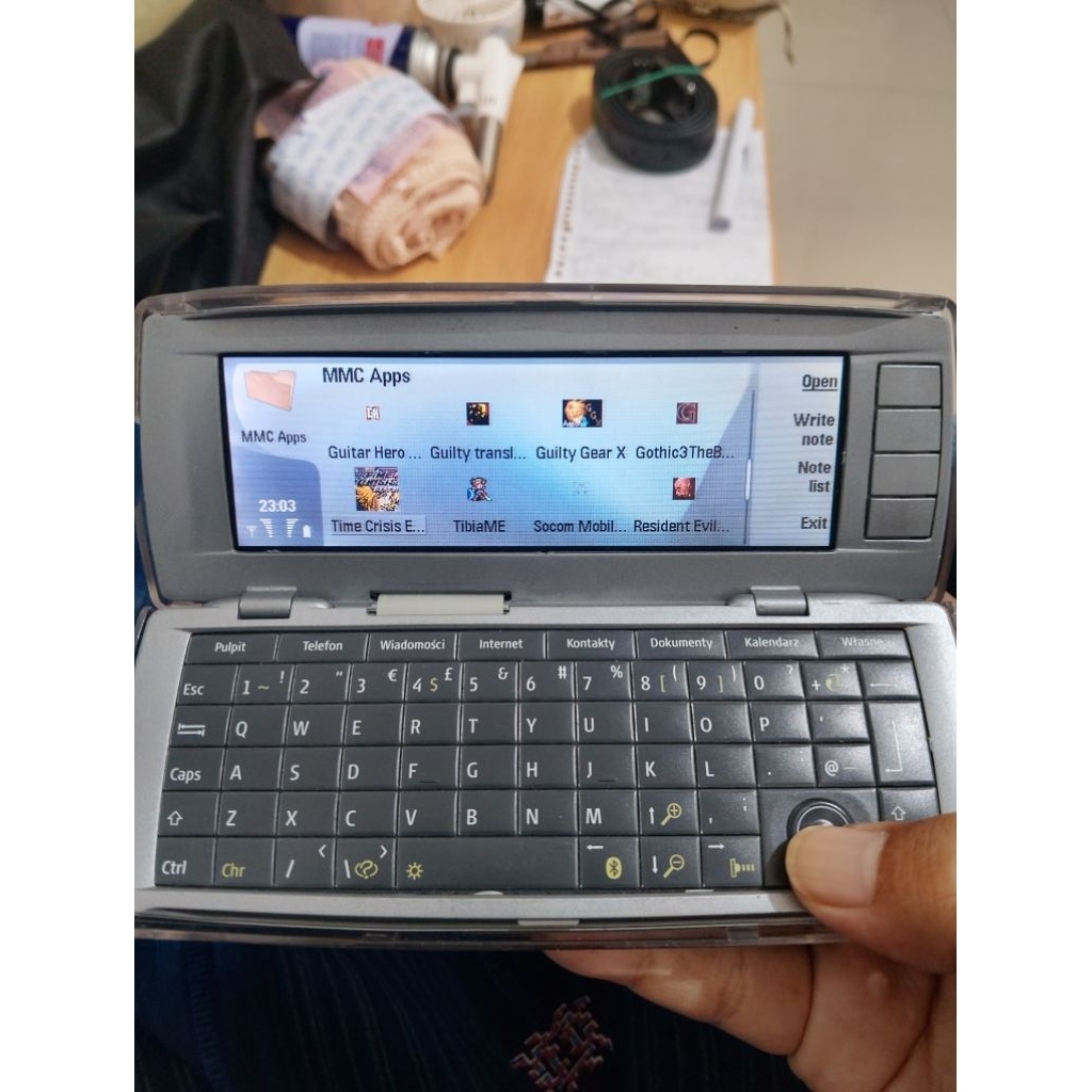 HP Nokia 9500 Communicator Flip Lipat Super Spesial Limited Edition Rare Reguler Old Retro Normal Ja