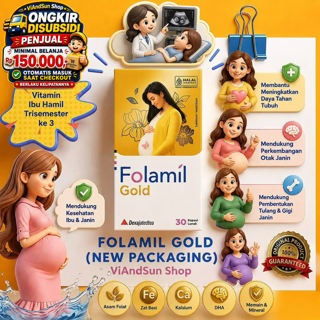Folamil GOLD TAB 30s - Folamil - Vitamin TM3 2