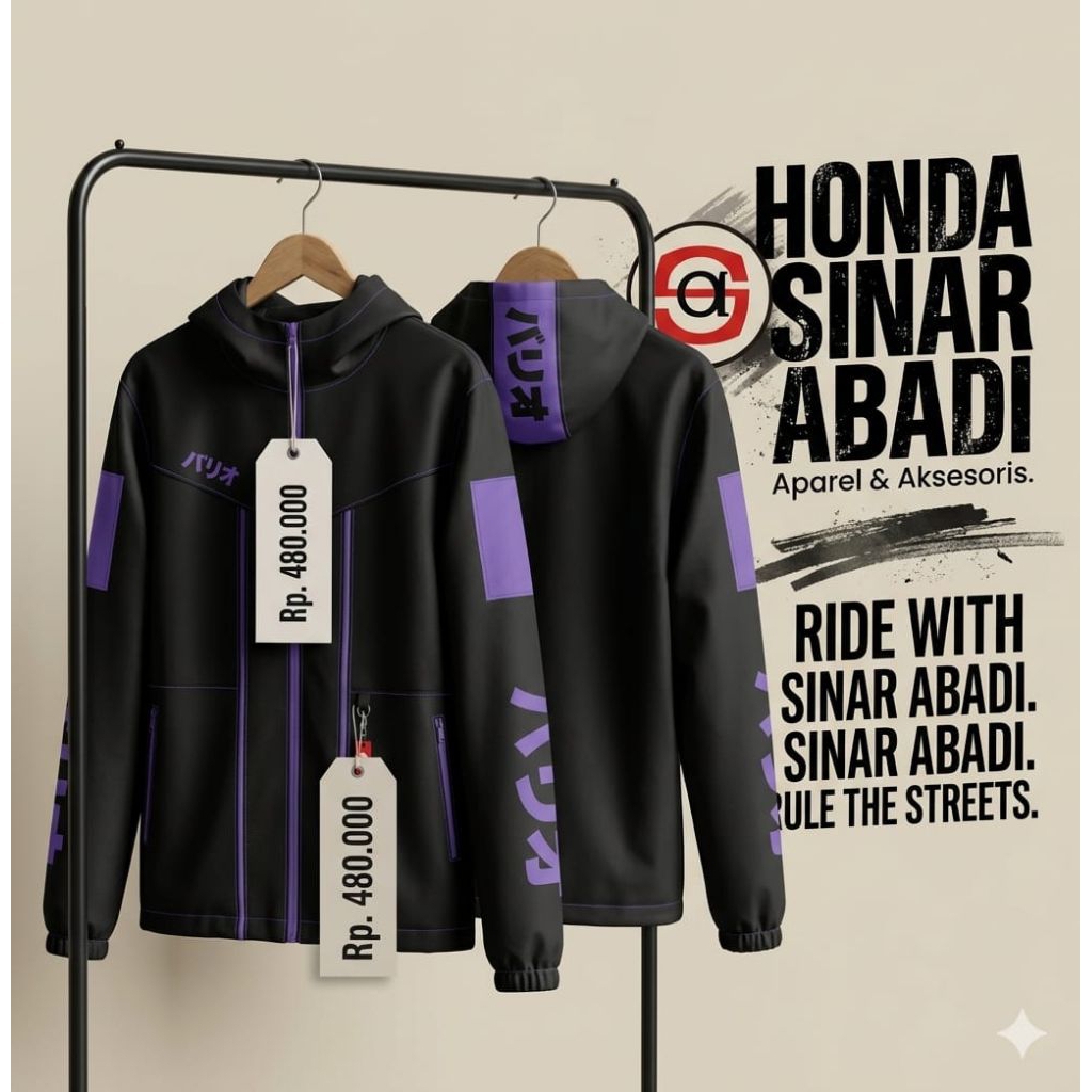 sweater apparel honda original