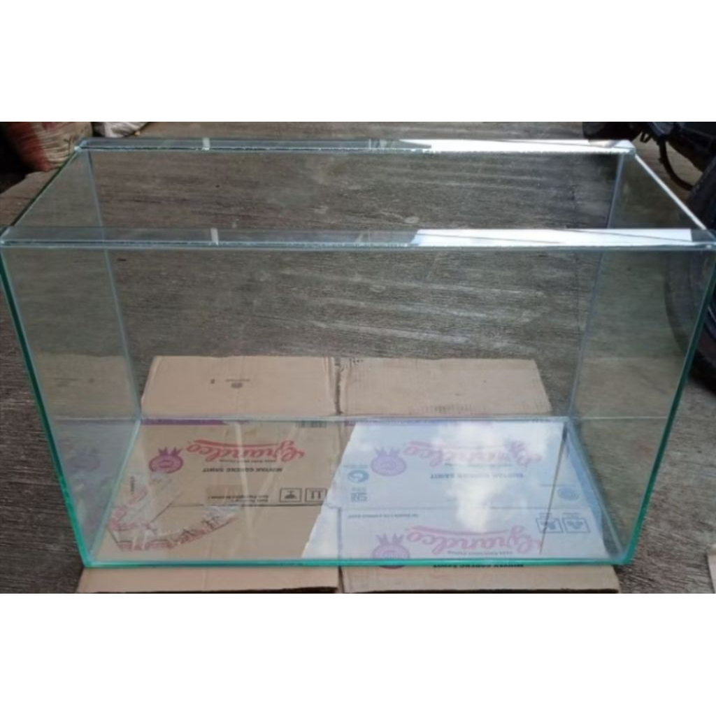 AKUARIUM KACA UKURAN 60x30x35
