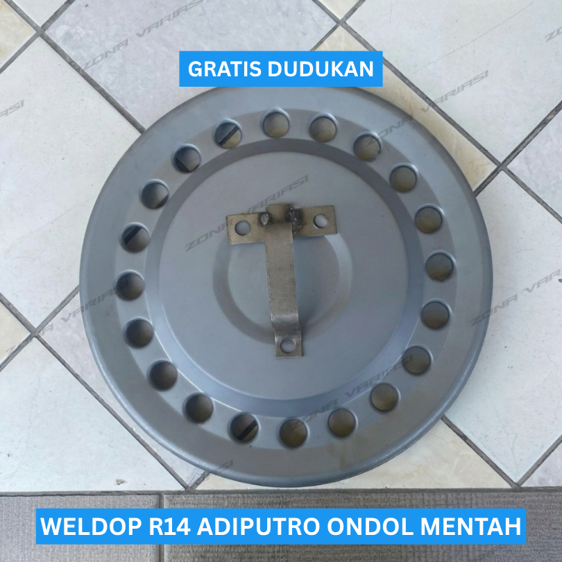 (1 BIJI) WELDOP WILDOP WHEELDOP DOP ADIPUTRO ONDOL BOLONG RING 13 RING 14 WELDOP ONDOL BONUS PANGKON