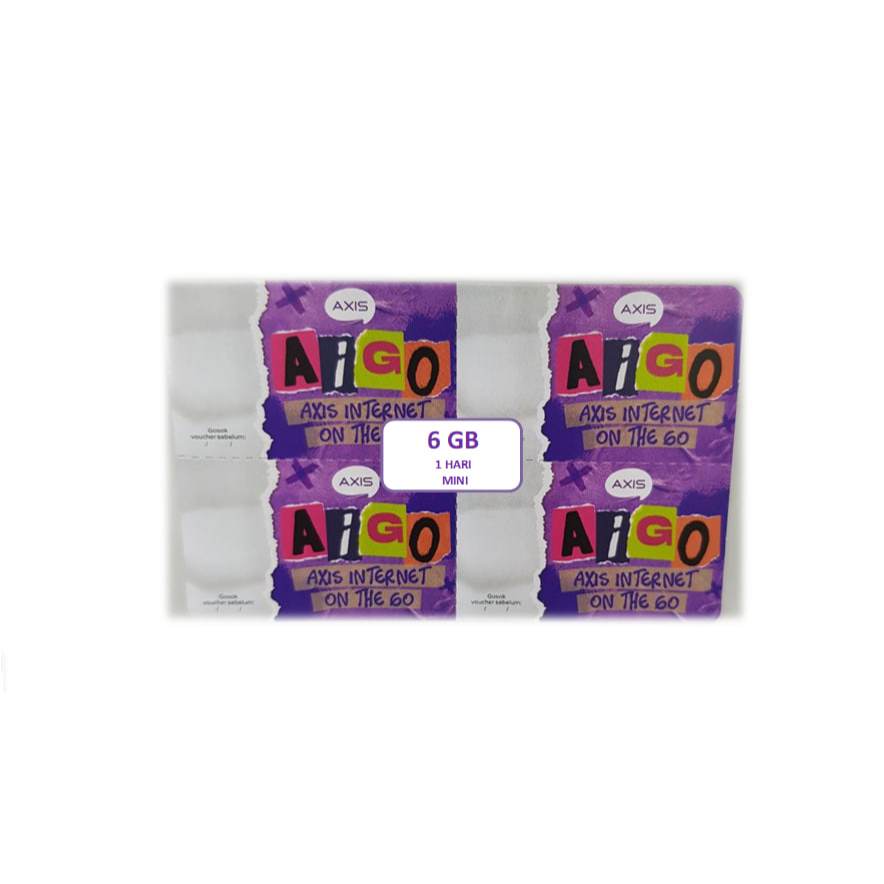 Voucher Axis MINI 6 GB 1 Hari