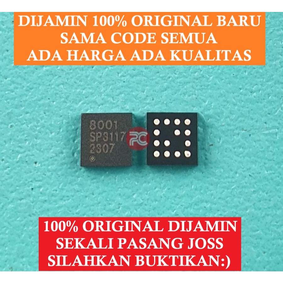 IC Audio 8001 Redmi 14C - Redmi A5 Org Tested