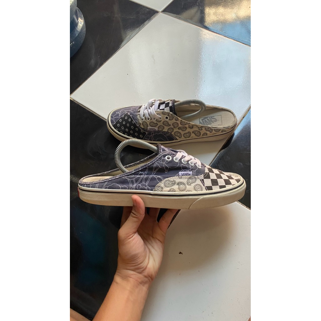 Vans authentic mule ‘patern mix