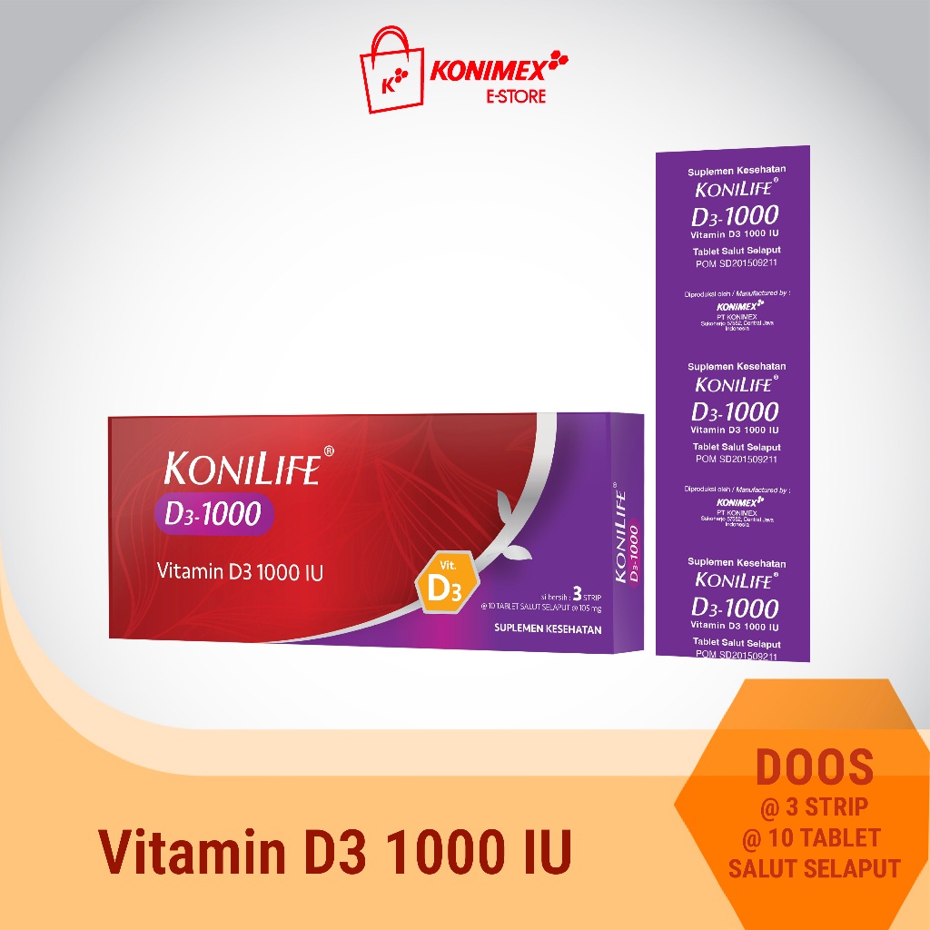 Konilife D1000 – 30 tablet