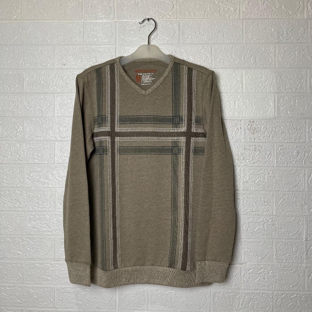 sweater watchout oxa original sweater pria khaki