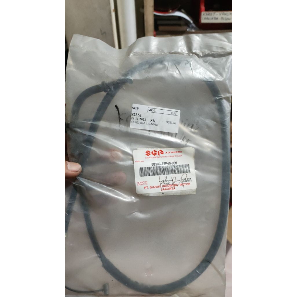 KABEL GAS (SGP) THUNDER, THUNDER 125 ORIGINAL