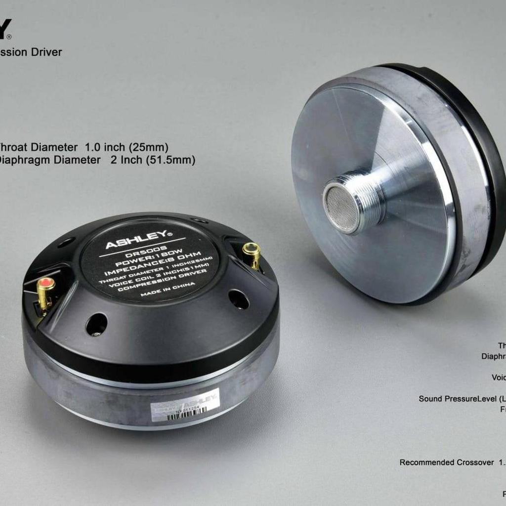Driver Tweeter Ashley DR500S DR 500 S DR500 S
