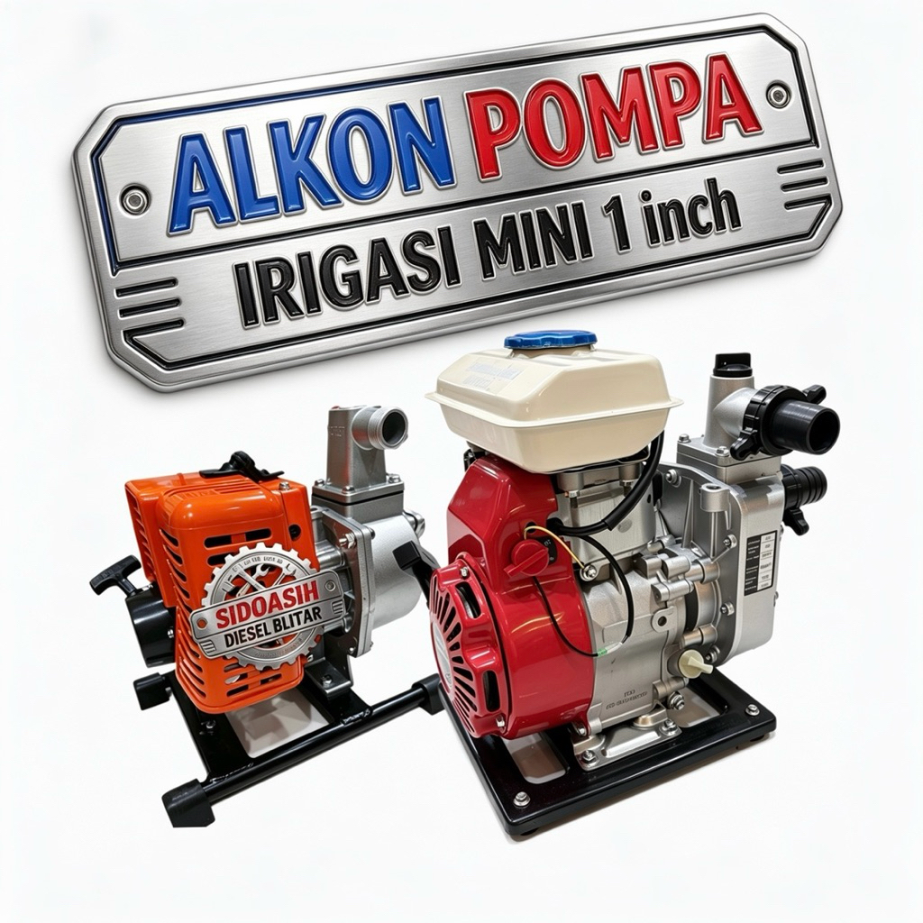 Alkon pompa irigasi water pump mini 1 inch General WP.15CX (3HP) 4 Tak