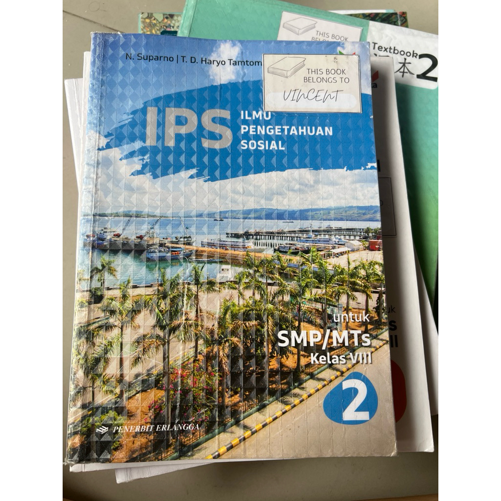 buku IPS SMP kelas 8 Erlangga