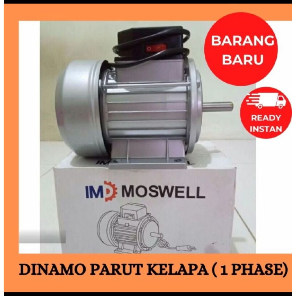 Dinamo mesin parut Dinamo penggerak 125 watt