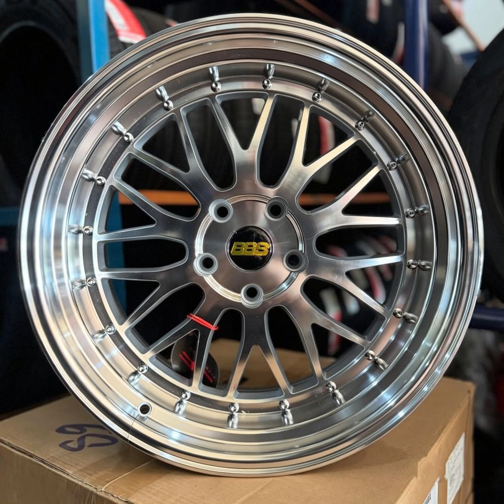 velg mobil ring 18 LM FLOW FORMING lebar 8,5 - 9,5 pcs 5x120 velg racing r18 velg e46 velg mobil rin