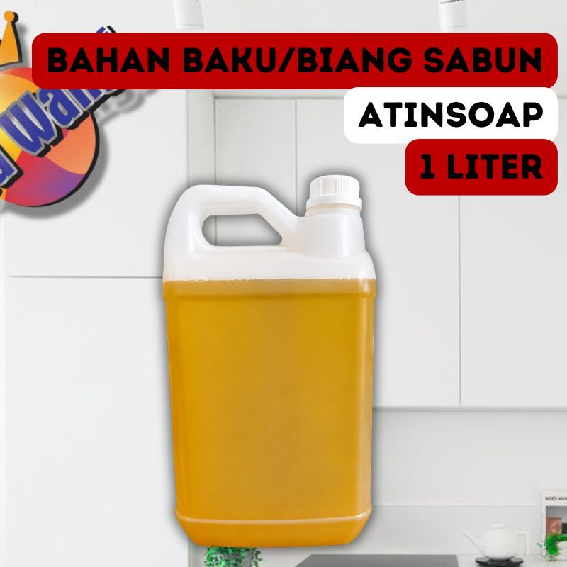 atinsoap penambah busa foam booster 5 liter untuk bahan baku detrjen cair
