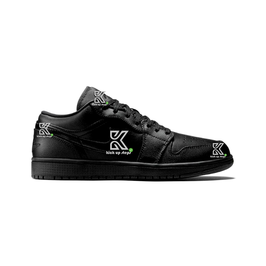Sneaker Ni/ke AJ1 Low Triple Black Original