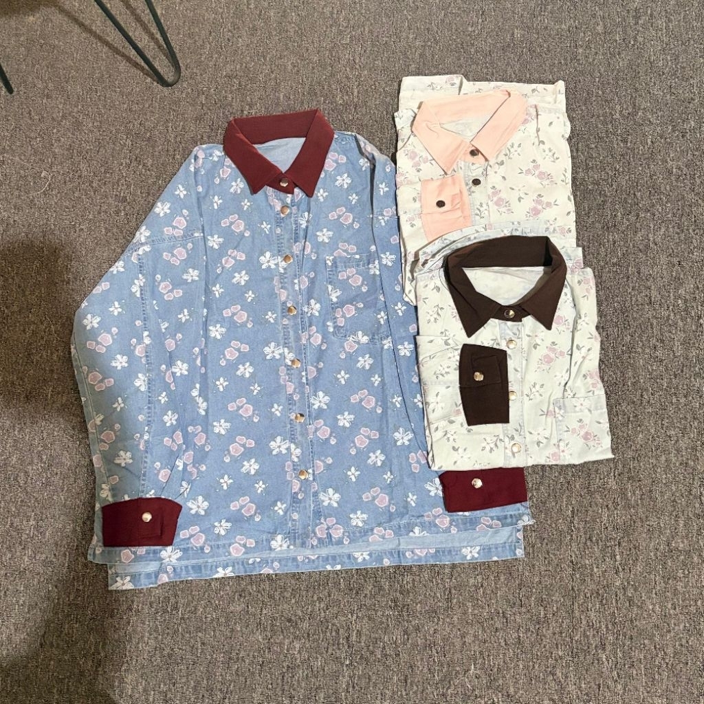 Shabby Kemeja Jeans / Atasan Jeans