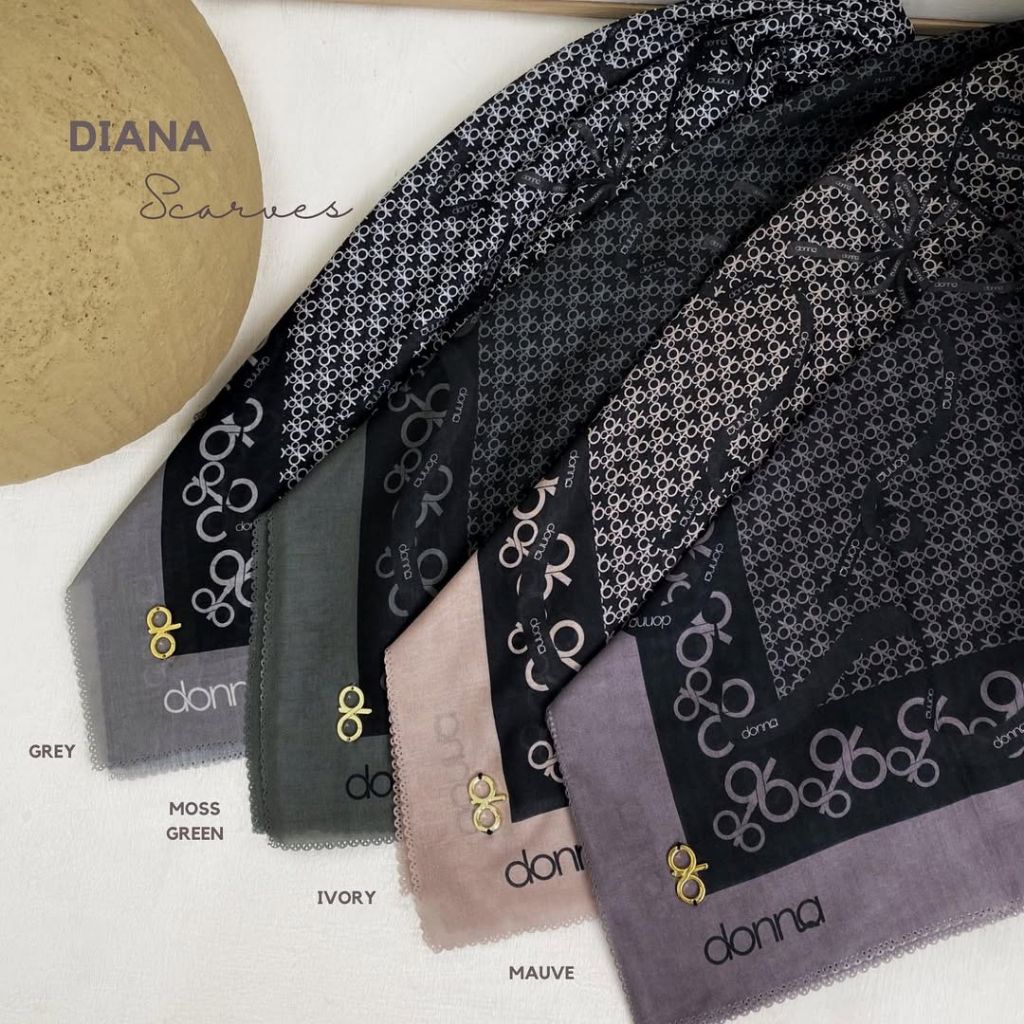 DONNA SCARVES - DIANA SERIES BY DONNA